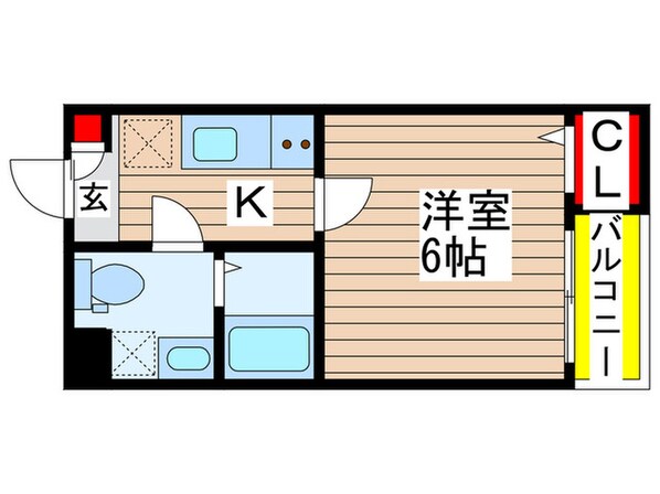 ｓｕｐｅｒｓｕｎｎｙ　日比野の物件間取画像